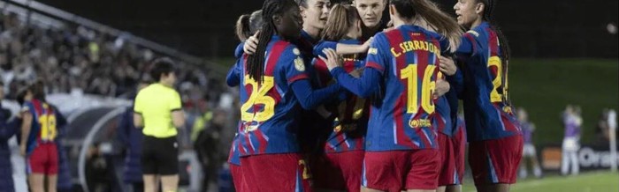 开云登录入口地址-巴萨女足4-0横扫皇马，国家德比24战23胜碾压对手|巴塞罗那|皇马女足|皇家马德里|迪斯蒂法诺|比赛_新浪体育_新浪新闻