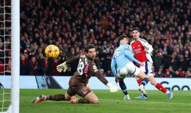 开云电子-22年最大比分复曼城压制之仇，阿森纳树立冲刺信心